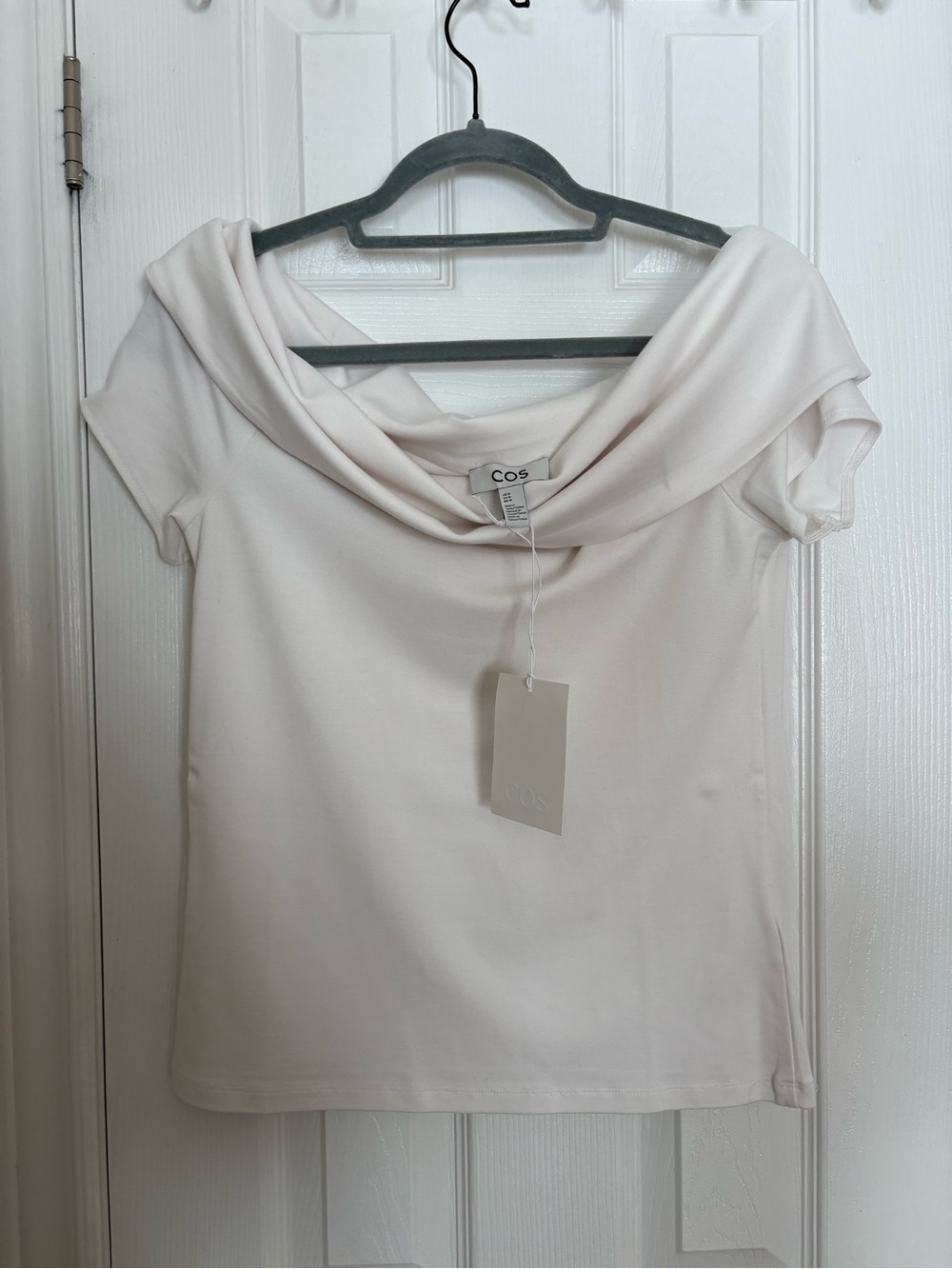 FOLDED OFF-THE-SHOULDER TOP cos size m